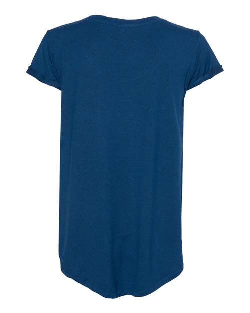 Weatherproof W20429 Womens CoolLast Heathered Lux Dolman Sleeve T-Shirt - Heather Lapis Blue - HIT a Double
