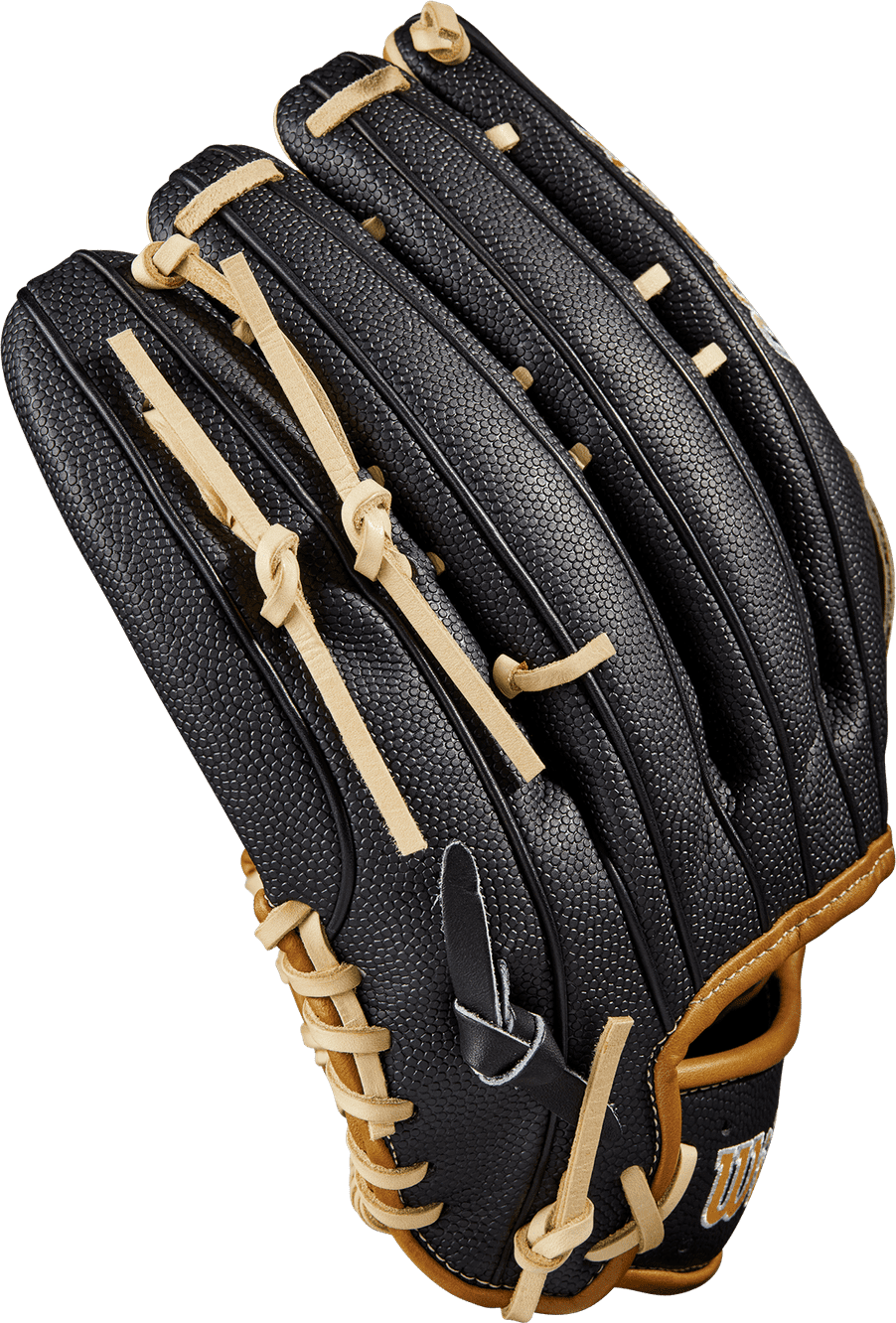 Wilson 2023 A2000 1799 12.75&quot; Outfield Glove WBW1009751275 - Saddle Tan Black - HIT a Double - 5