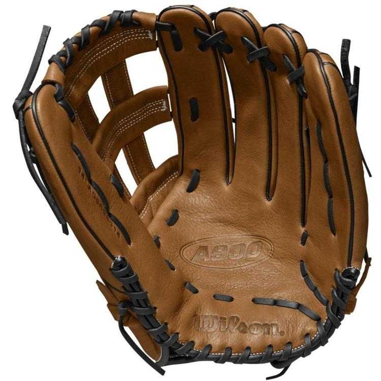 Wilson 2020 A900 14.00&quot; Slowpitch Glove - Brown - HIT A Double