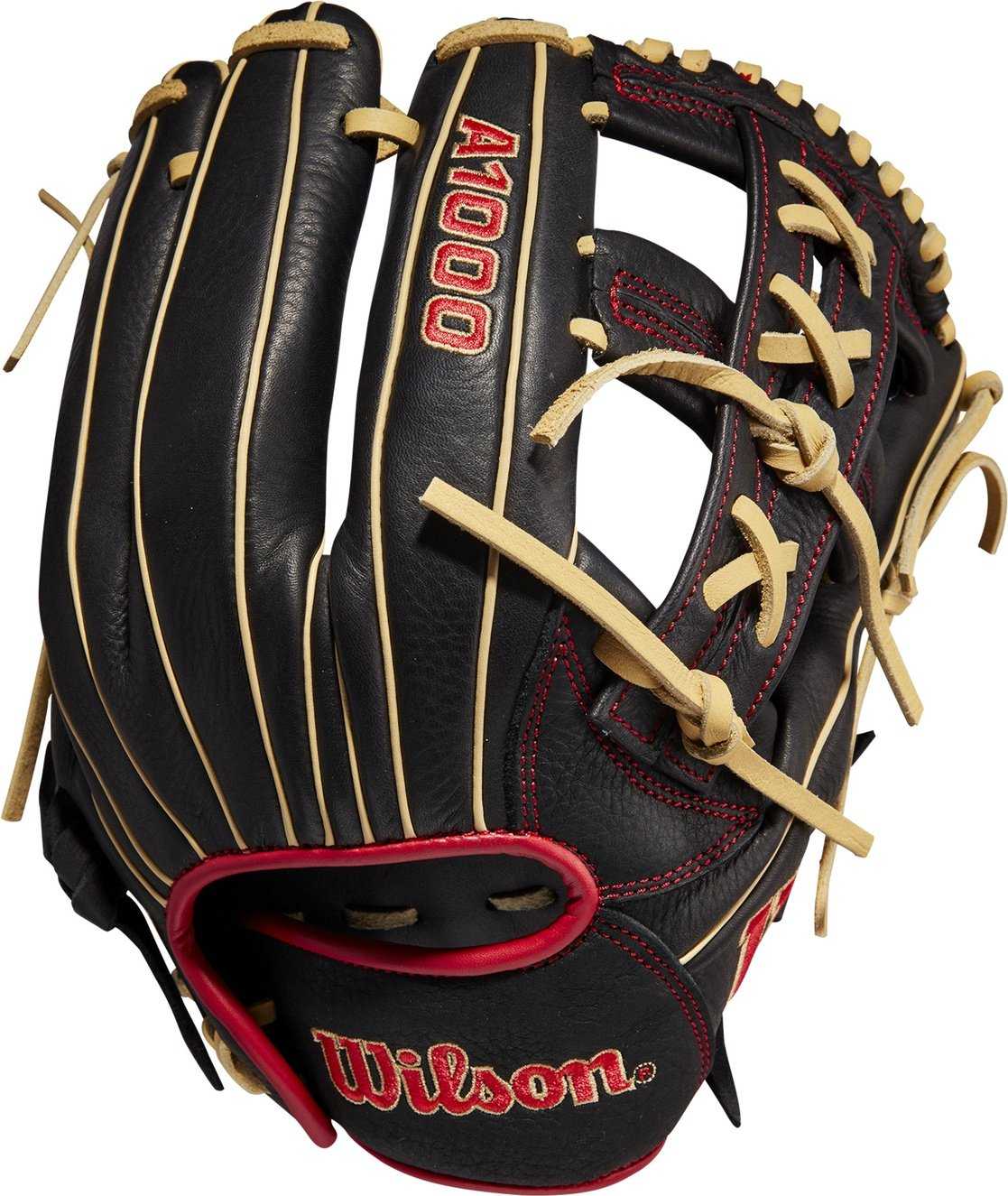 Wilson A1000 1912 12.00&quot; Infield Glove - Black Blonde - HIT A Double