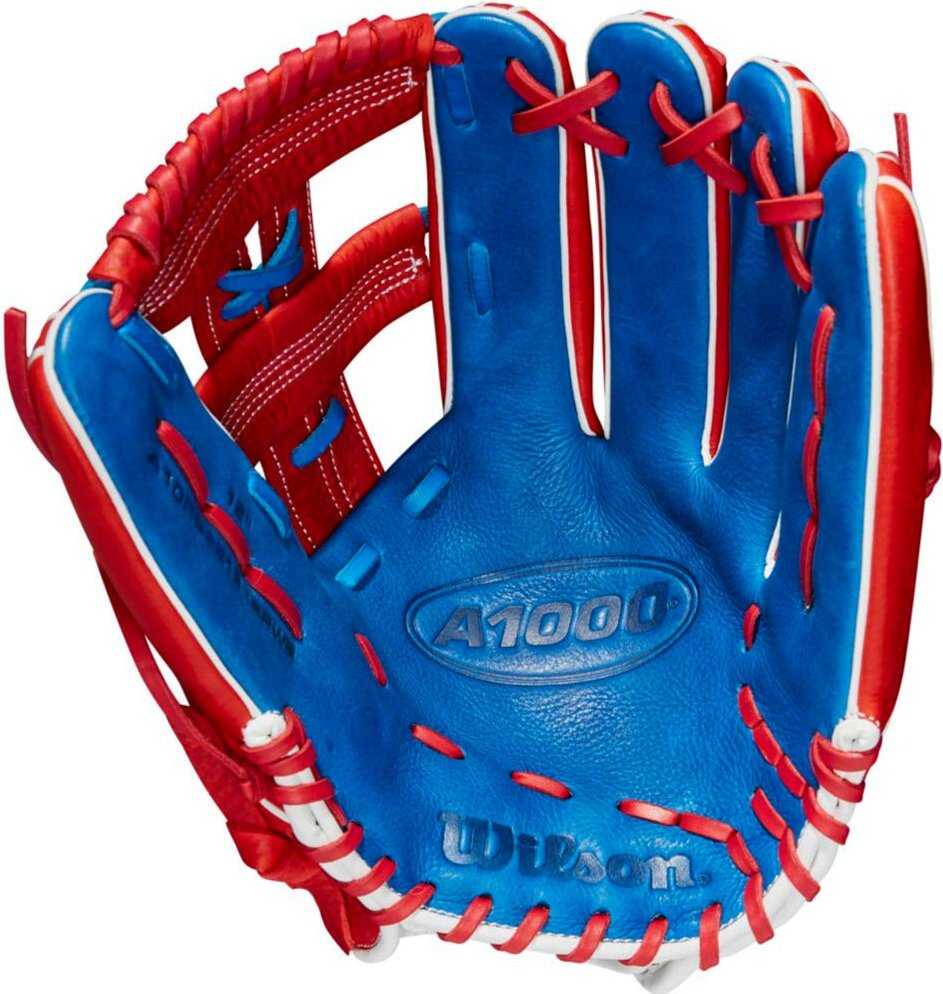 Wilson A1000 1912 12.00&quot; Utility Glove WBW10083812 - Red Royal - HIT a Double - 2