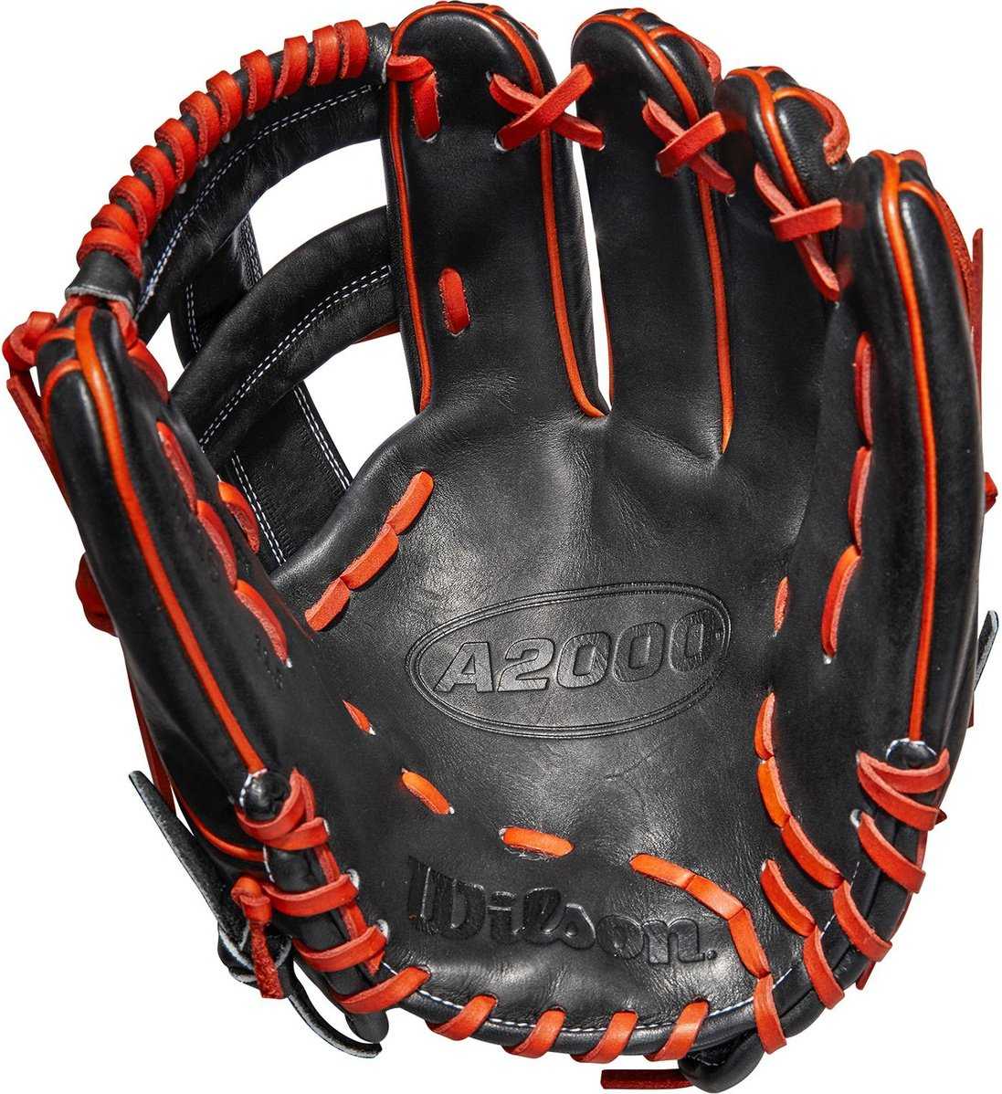 Wilson A2000 1716 11.50&quot; Infield Glove WBW100389115 - Black Copper - HIT A Double