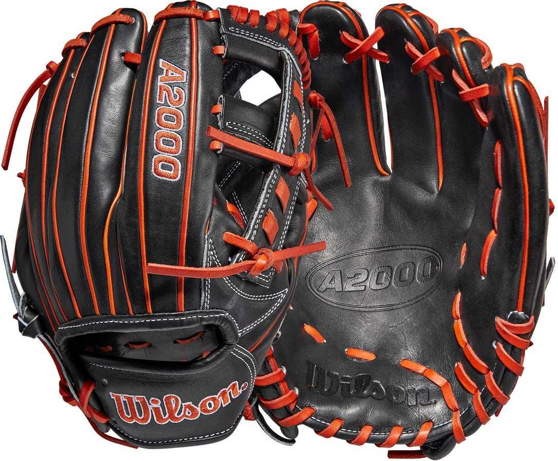 Wilson A2000 1716 11.50&quot; Infield Glove WBW100389115 - Black Copper - HIT A Double