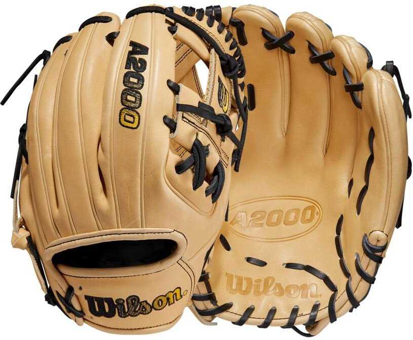 Wilson A2000 1786  11.50&quot; Infield Glove WBW100969115 - Blonde Blac - HIT A Double