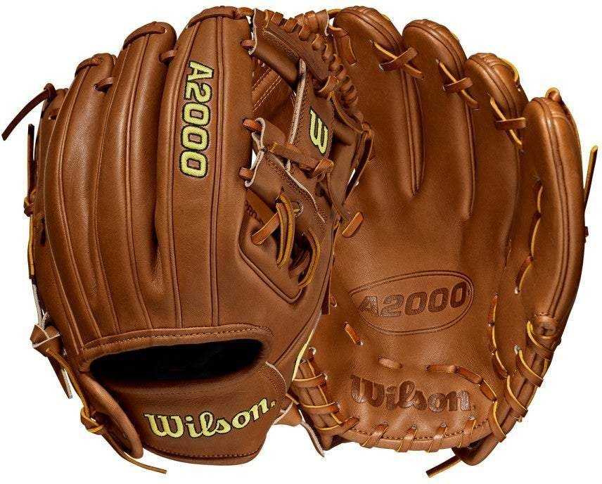 Wilson A2000 DP15 11.50&quot; Infield Baseball Glove - Brown - HIT A Double