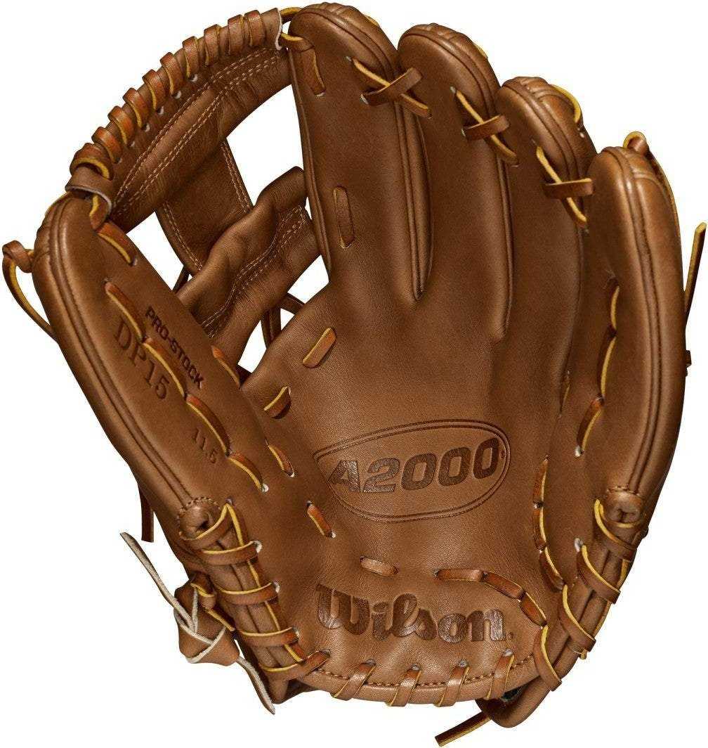 Wilson A2000 DP15 11.50" Infield Baseball Glove - Brown - HIT A Double