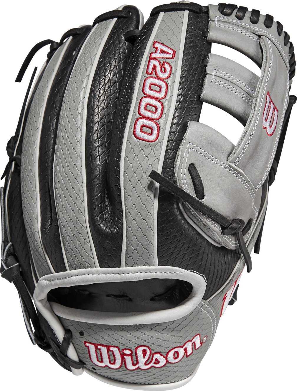 Wilson A2000 TA7 GM 11.50" Tim Anderson Infield Glove WBW100422115 - Black Gray - HIT a Double