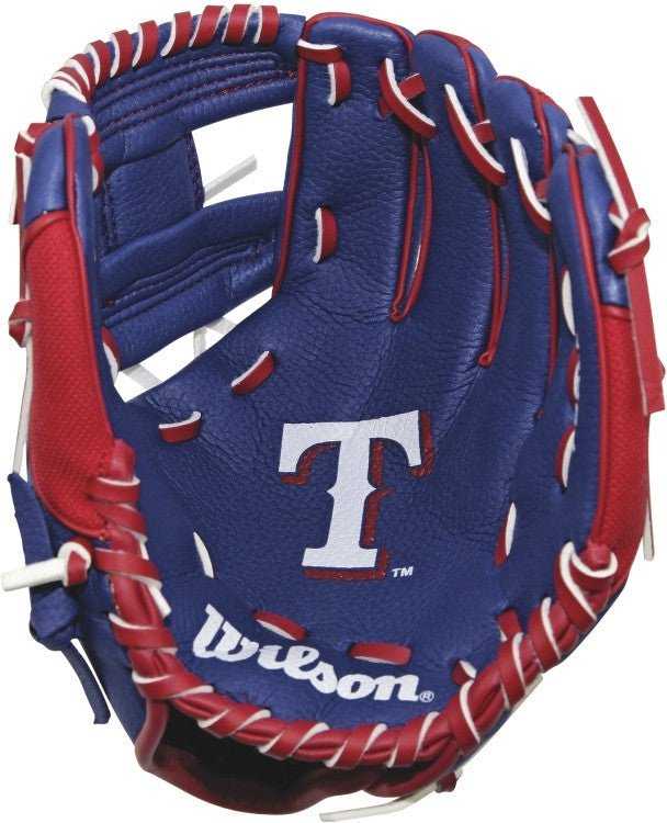 Wilson A200 MLB Rangers 10.00&quot; T-Ball Glove WTA02RB16TEX - HIT A Double