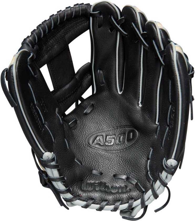 Wilson A500 11.50&quot; Infield Baseball Glove - Black Cork - HIT A Double