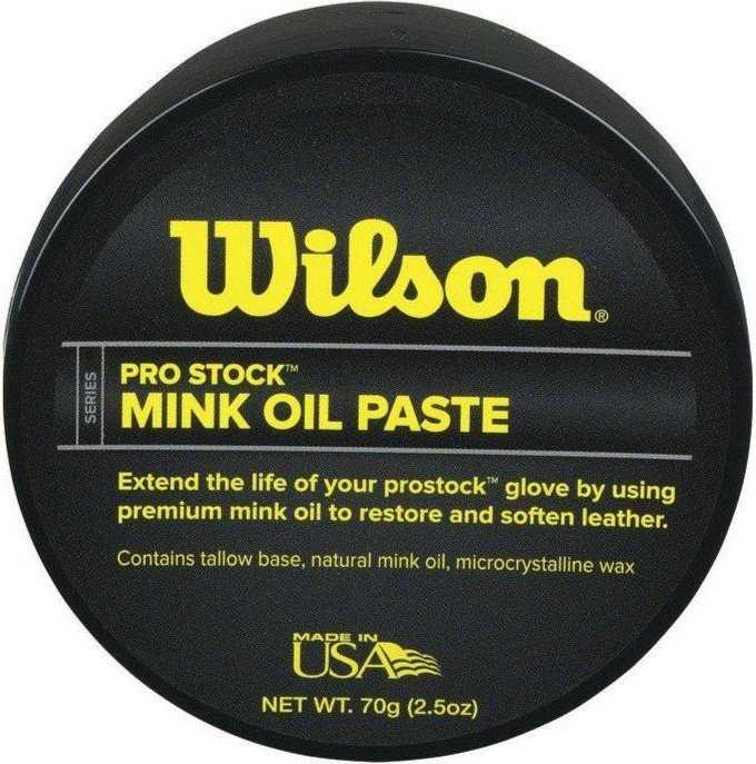 Wilson Pro Stock Mink Oil Paste - 2.4 oz - HIT A Double