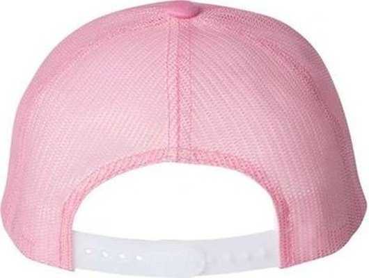 Yupoong 6606 Retro Trucker Cap - Pink - HIT a Double - 3