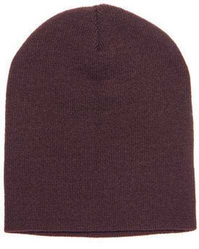 Yupoong 1500 Adult Knit Beanie - Brown - HIT a Double