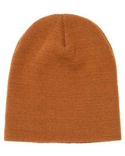 Yupoong 1500 Adult Knit Beanie - Caramel - HIT a Double