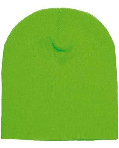 Yupoong 1500 Adult Knit Beanie - Safety Green - HIT a Double