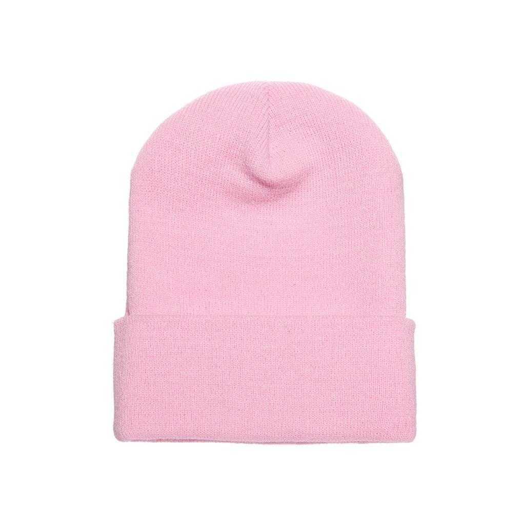 Yupoong 1501KC Classics Cuffed Knit Beanie - Baby Pink - HIT a Double