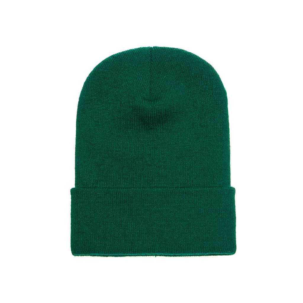 Yupoong 1501KC Classics Cuffed Knit Beanie - Spruce - HIT a Double