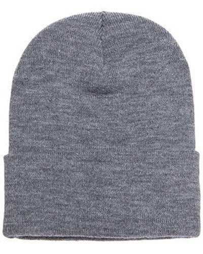 Yupoong 1501 Adult Cuffed Knit Beanie - Heather - HIT a Double