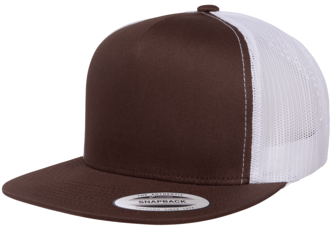 Yupoong 6006T Classics Classic Trucker Cap 2-Tone - Brown White - HIT a Double