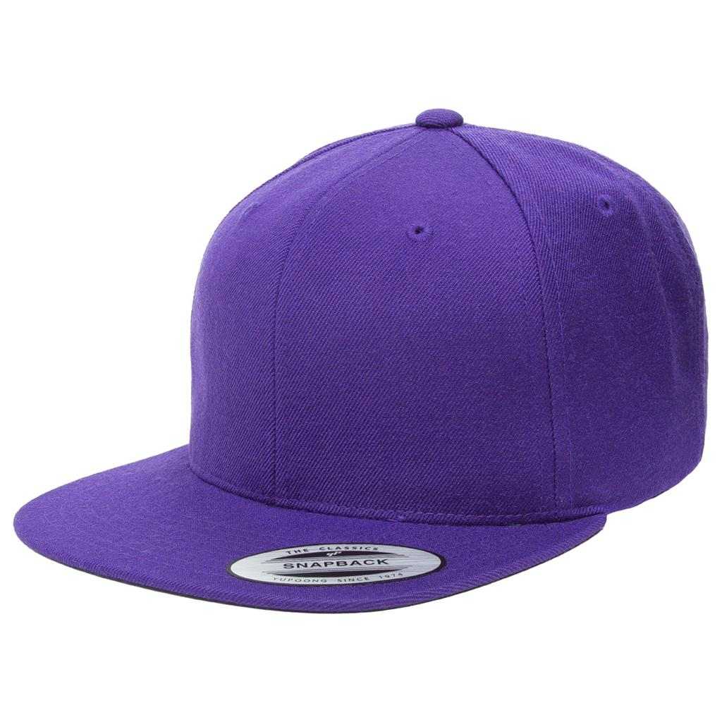 Yupoong 6089M Classics Premium Snapback Cap - Purple - HIT a Double