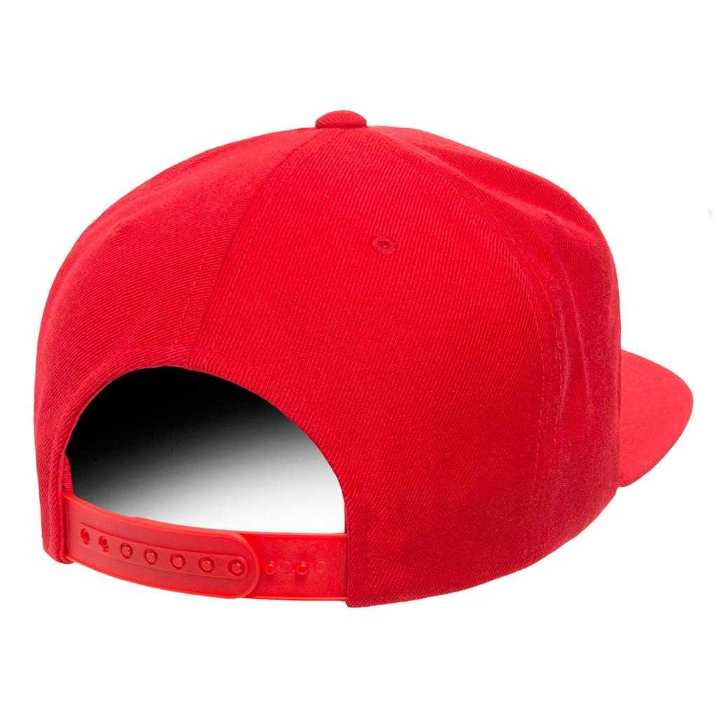 Yupoong 6089M Classics Premium Snapback Cap - Red - HIT a Double