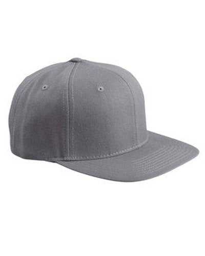 Yupoong 6089 Adult 6-Panel Structured Flat Visor ClassicSnapback - Dark Gray - HIT a Double