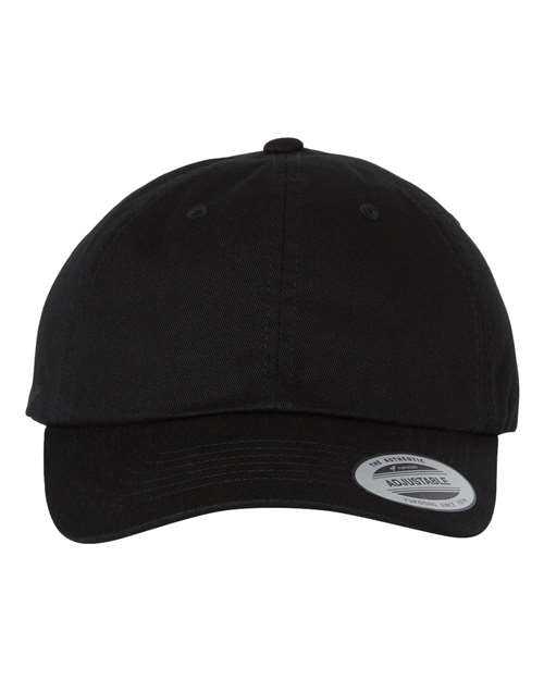 Yupoong 6245EC Eco-Washed Dad Cap - Black - HIT a Double