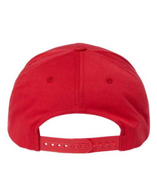 Yupoong 6389 CVC Snapback Cap - Red - HIT a Double