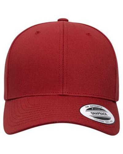 Yupoong 6389 CVC Twill Cap - Red - HIT a Double