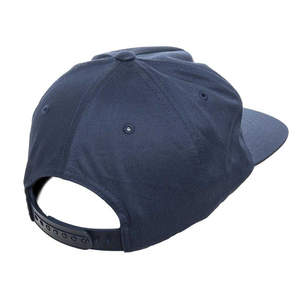 5- Snapback - Cap Yupoong 6502 Classics Navy Panel Unstructured