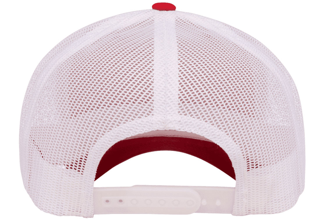 Yupoong 6606T Classics Retro Trucker Cap 2-Tone - Red White - HIT a Double