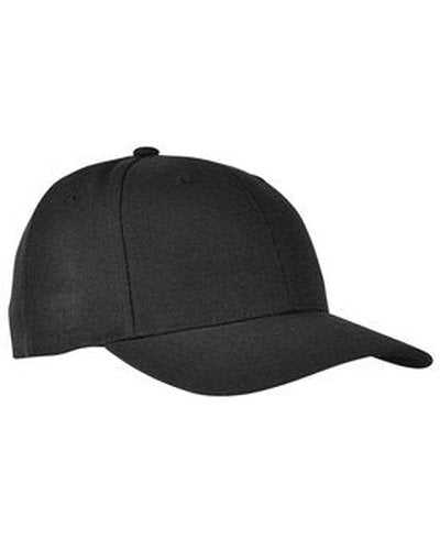 Yupoong 6789M Premium Curved Visor Snapback - Black - HIT a Double