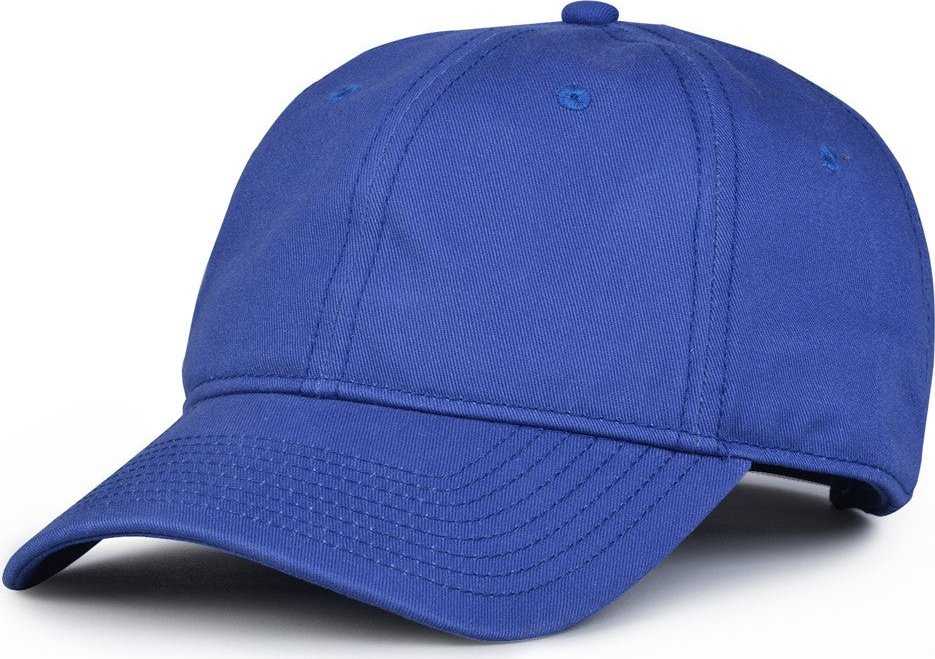The Game GB210 Classic Relaxed Garment Washed Twill Cap - Royal - HIT A Double