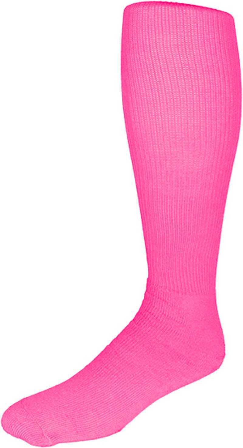 Pearsox Allsport Tube Knee High Socks - Neon Pink - HIT a Double