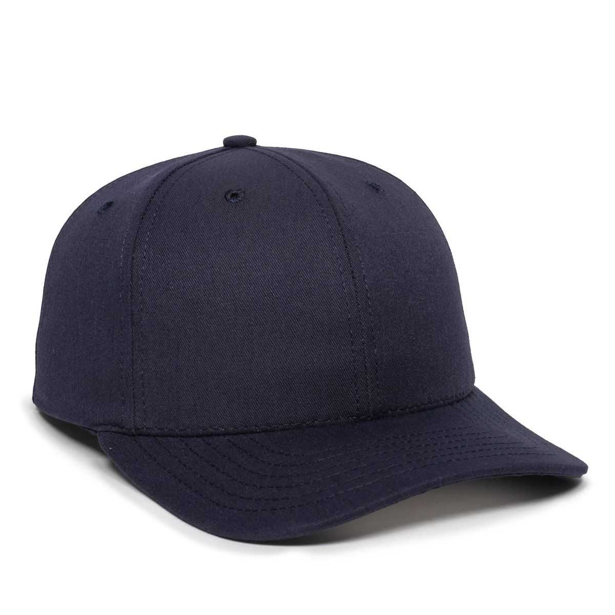 OC Sports AM-101 USA Made Solid Back Cap - Navy - HIT a Double - 1