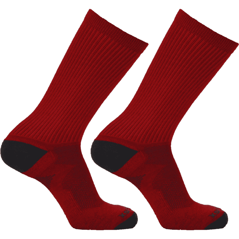 Pearsox All Terrain Series Crew Socks - Scarlet - HIT a Double