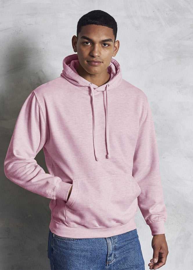 Just Hoods JHA017 Surf Hoodie - Surf Pink - HIT a Double - 2