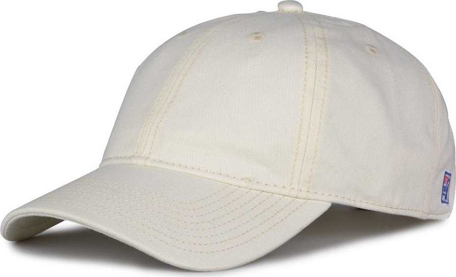 The Game GB210 Classic Relaxed Garment Washed Twill Cap - Ivory - HIT A Double