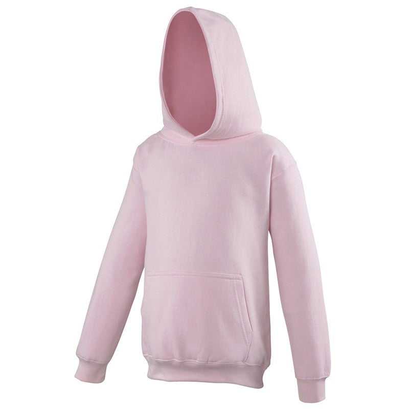 Just Hoods JHY001 Youth College Hoodie - Baby Pink - HIT a Double