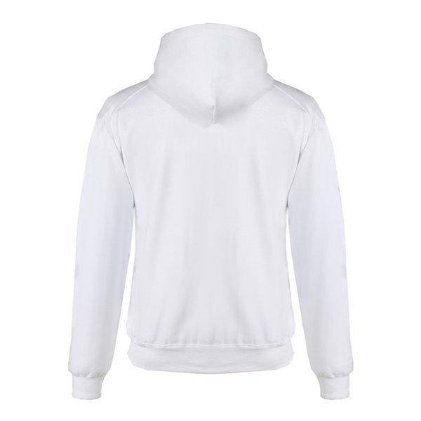 Badger Sport 1254 Hooded Sweatshirt - White - HIT a Double - 3