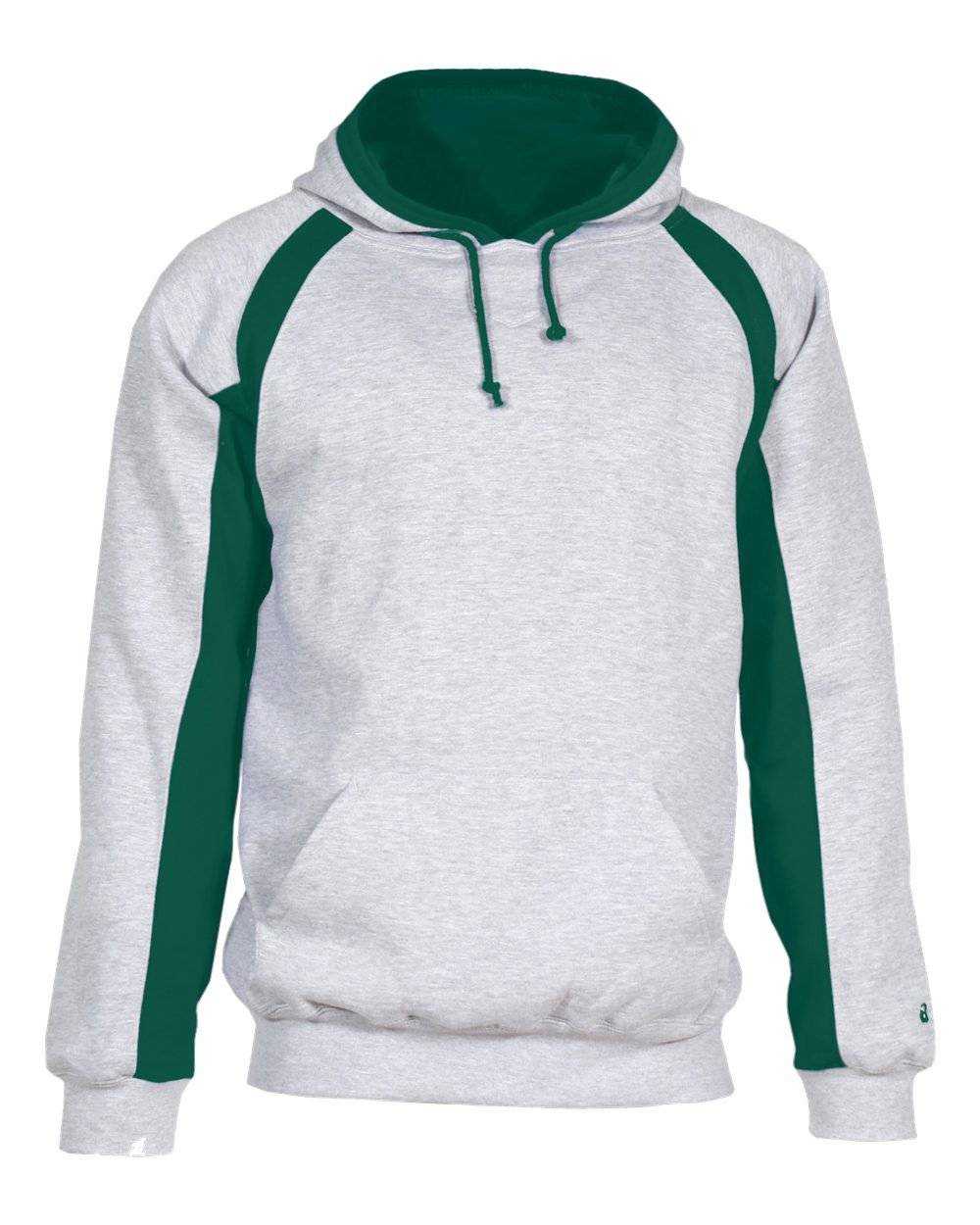 Badger Sport 1262 Hook Hoodie - Oxford Forest - HIT a Double - 1