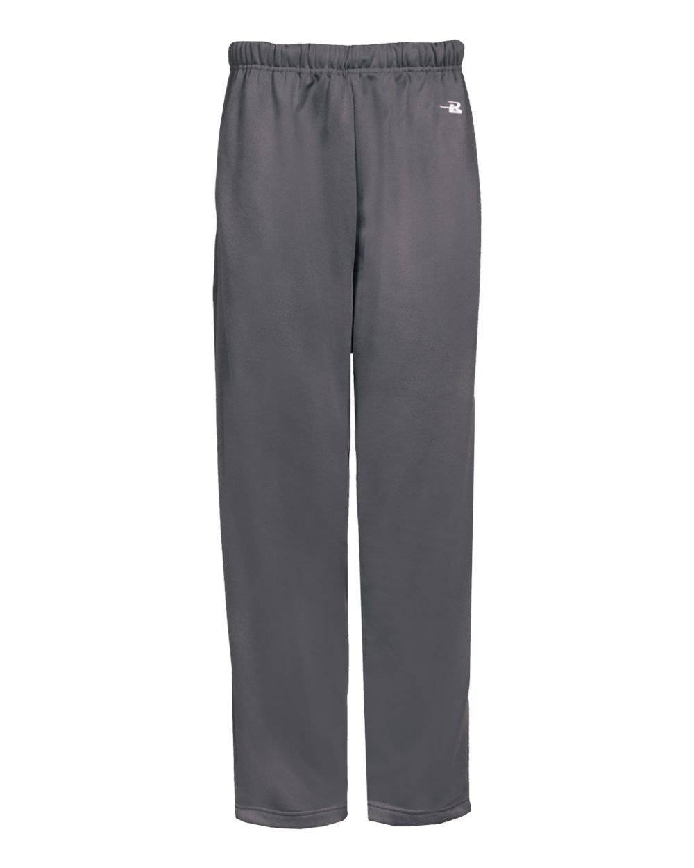 Badger Sport 1478 Performance Open Bottom Pant - Graphite - HIT a Double - 1