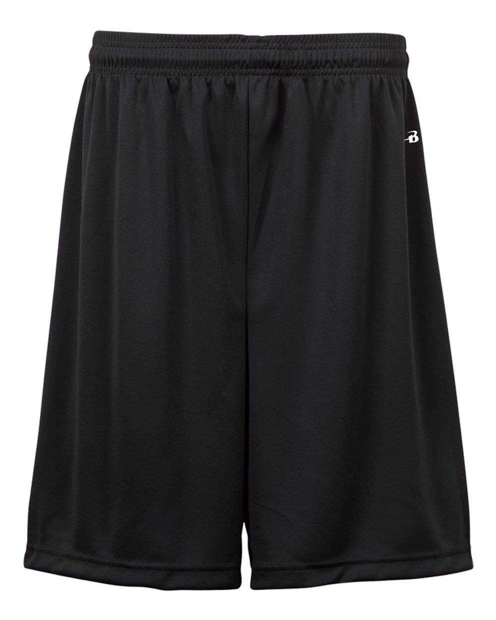 Badger Sport 2107 B-Core Youth 6" Short - Black - HIT a Double - 1