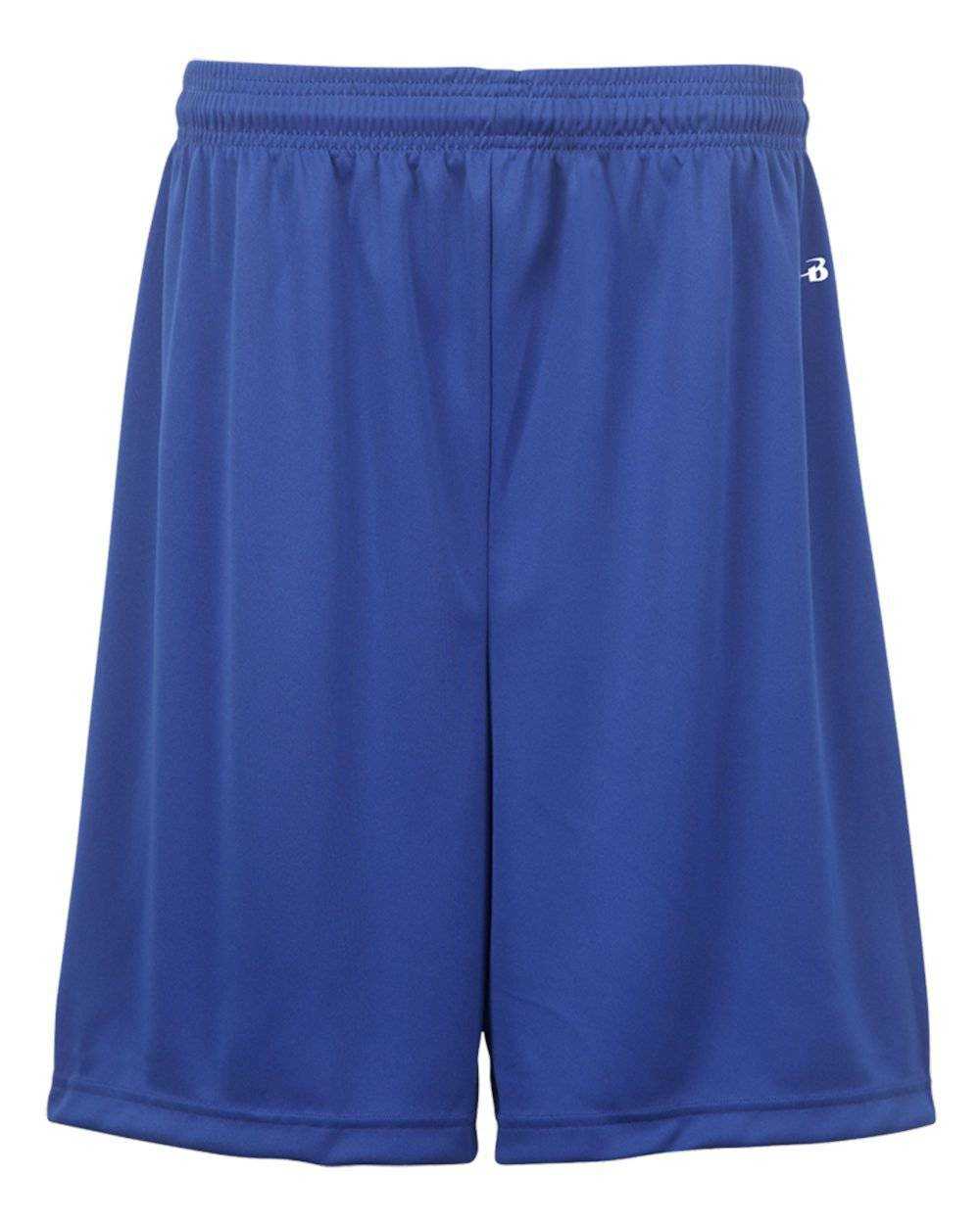 Badger Sport 2107 B-Core Youth 6" Short - Royal - HIT a Double - 1