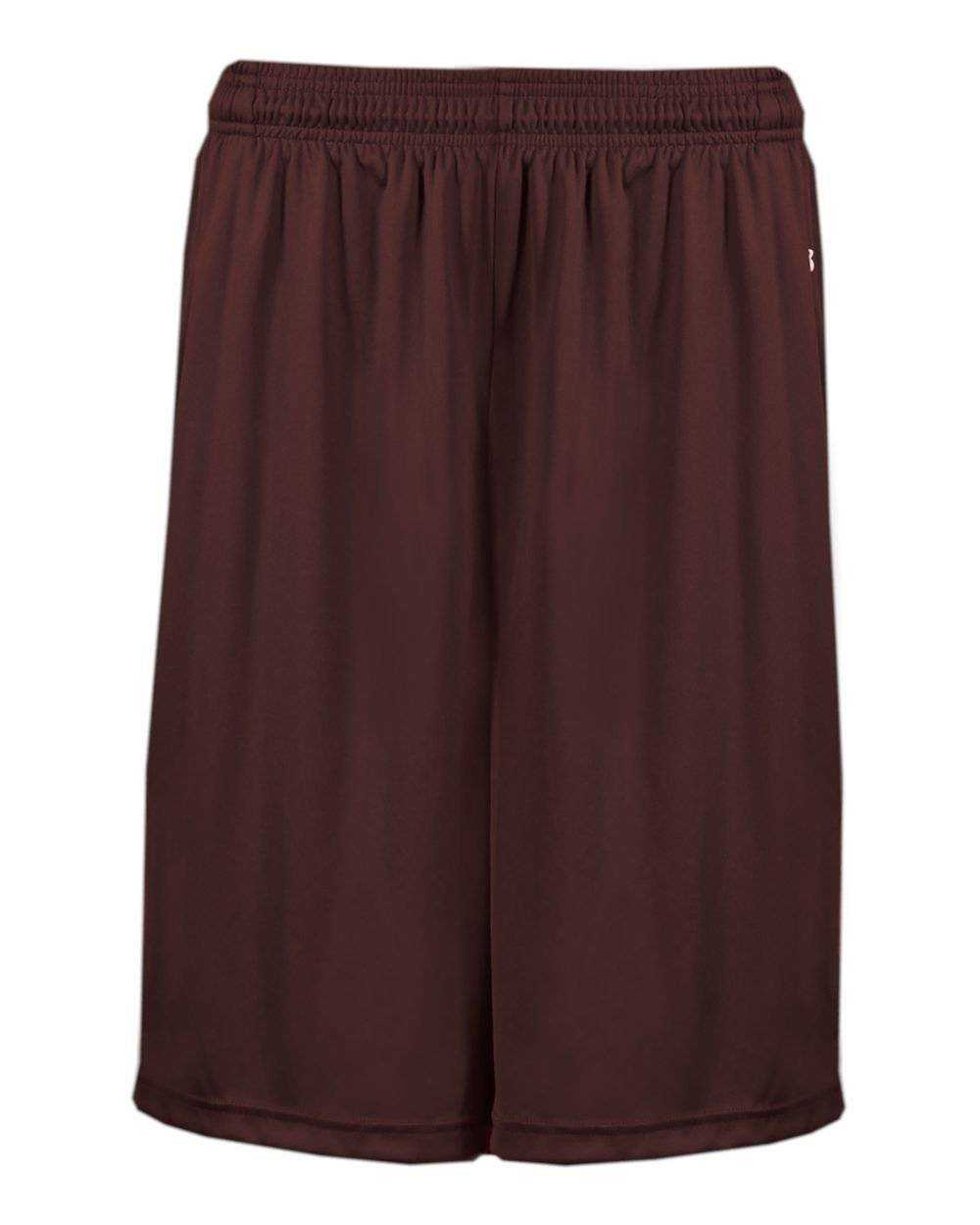 Badger Sport 2119 B-Core Pocketed Youth Short - Maroon - HIT a Double - 1