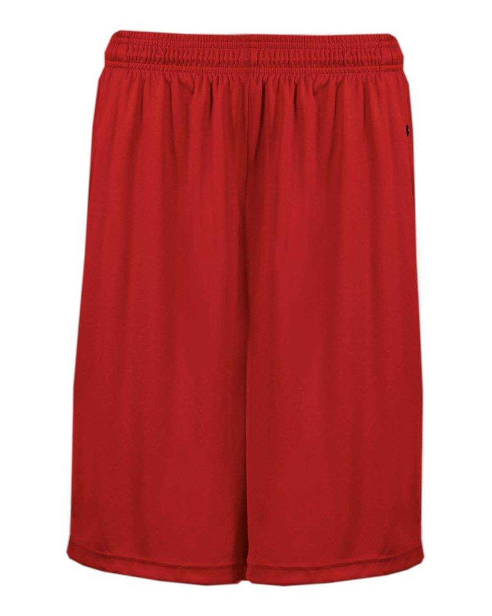 Badger Sport 2119 B-Core Pocketed Youth Short - Red - HIT a Double - 1