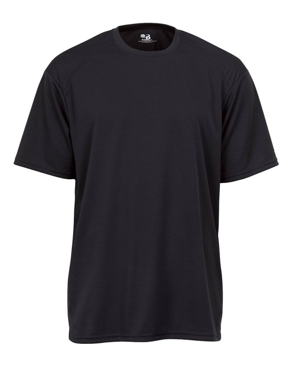 Badger Sport 2120 Youth B-Core Tee - Black - HIT a Double - 1