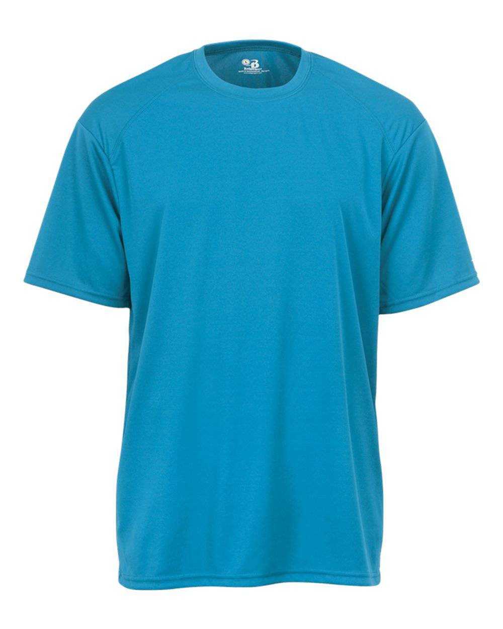 Badger Sport 2120 Youth B-Core Tee - Electric Blue - HIT a Double - 1