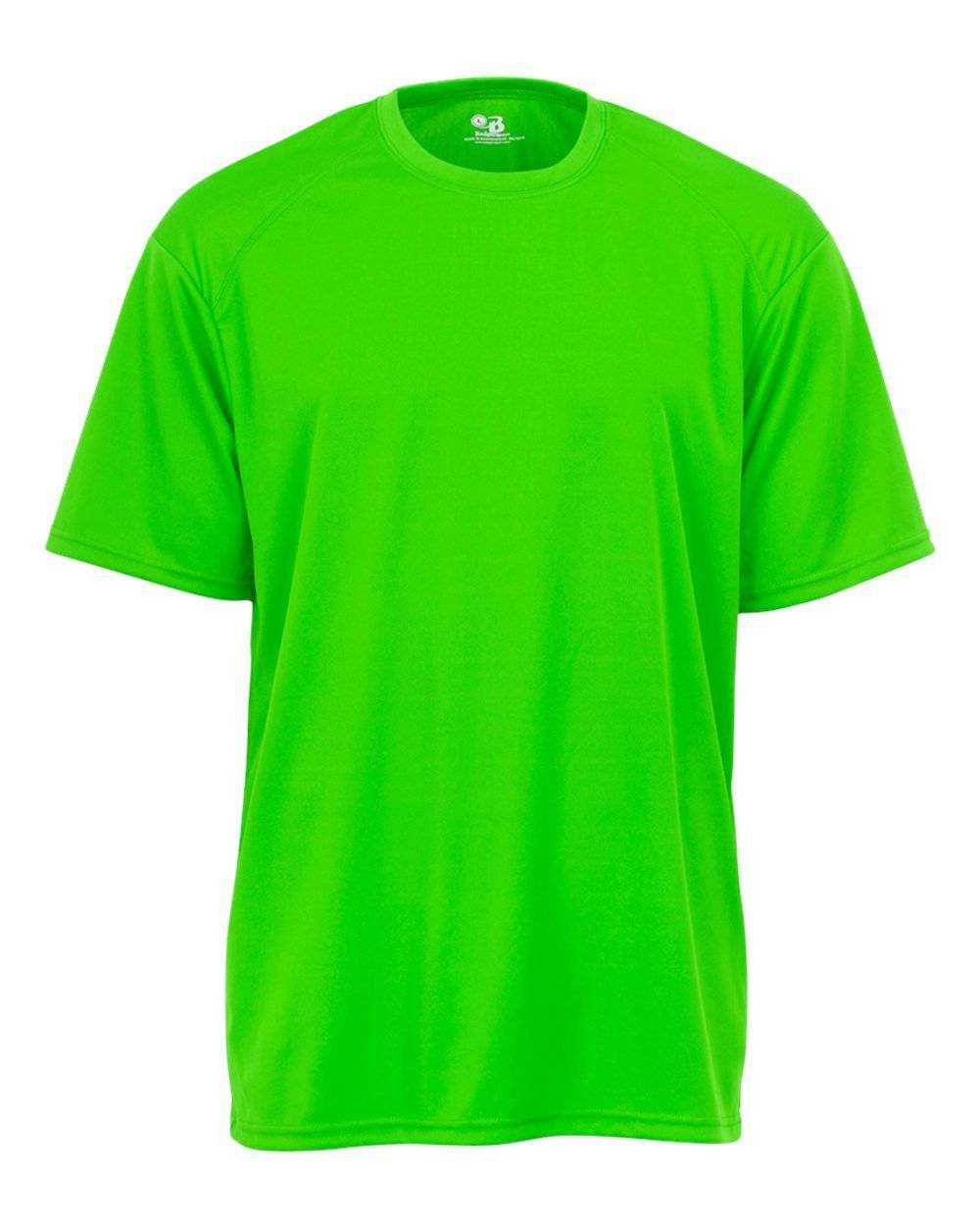 Badger Sport 2120 Youth B-Core Tee - Lime - HIT a Double - 1