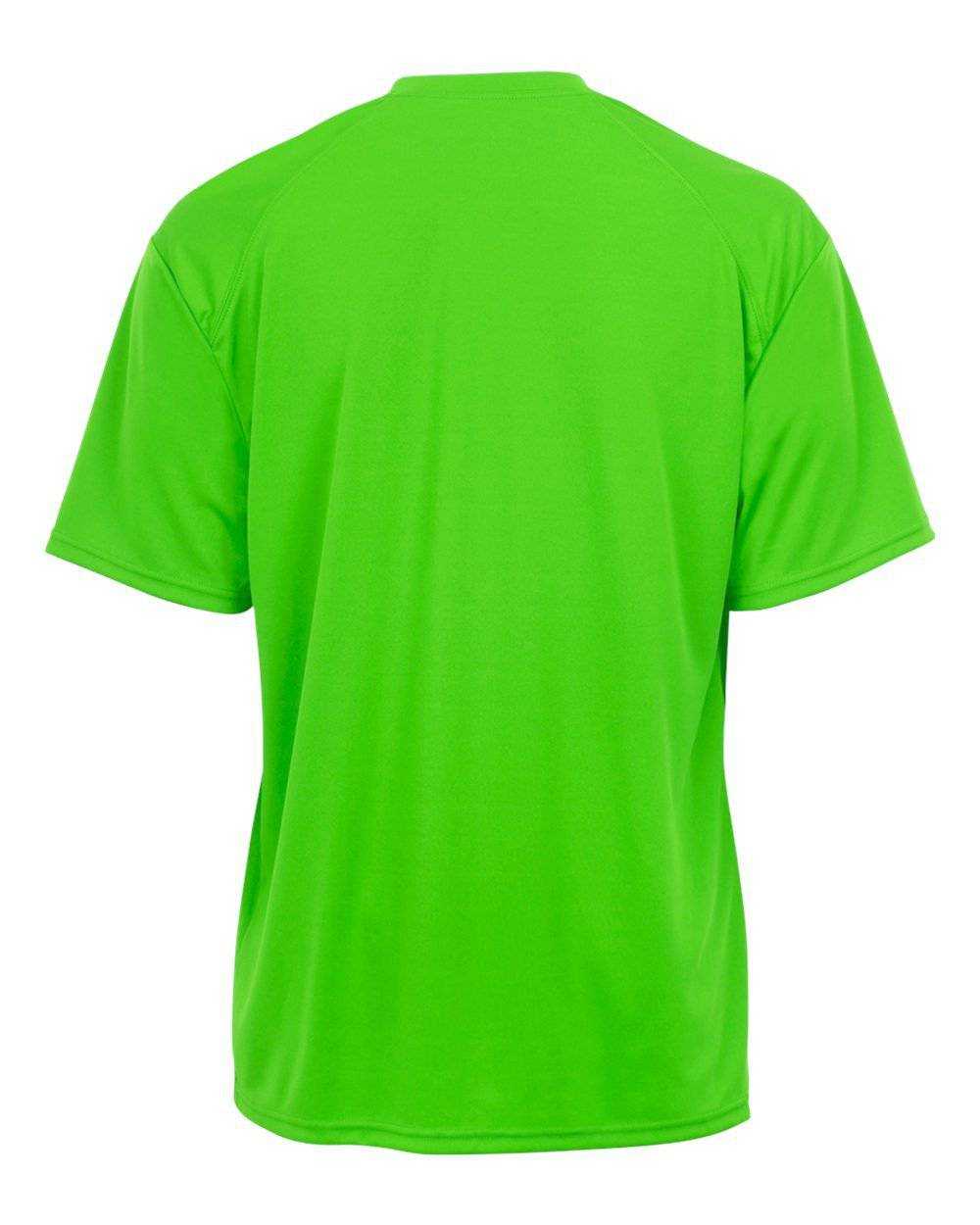 Badger Sport 2120 Youth B-Core Tee - Lime - HIT a Double - 3