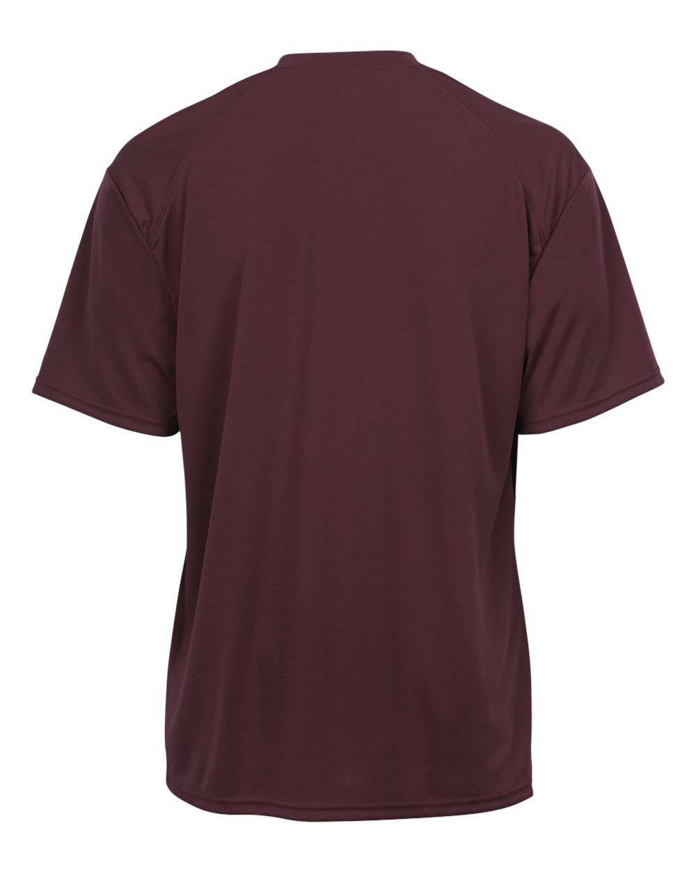 Badger Sport 2120 Youth B-Core Tee - Maroon - HIT a Double - 3